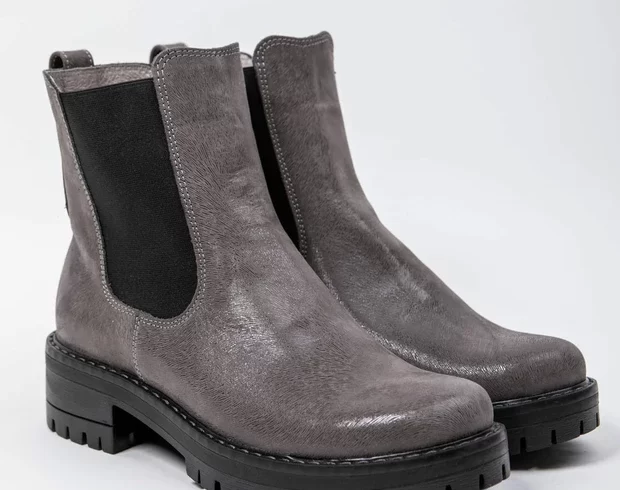 botki zimowe damskie skórzane